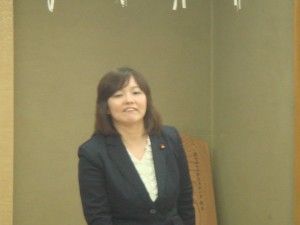 和嶋未希衆議院議員地元大宮地区にて国政報告会