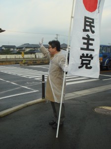 私が朝交差点に立つと何故か不思議に雨が降ります