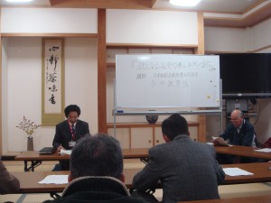 逓寿会研修会に参加「延命治療と尊厳死」を拝聴