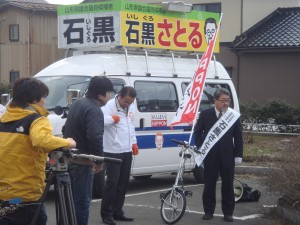 3日目日曜日の朝は地元飛鳥を自転車街宣