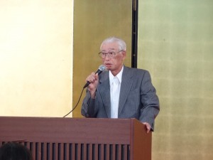 東方水上シルクロード貿易促進協議会新田会長のご激励