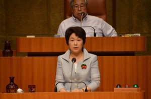 吉村美栄子県知事より丁寧なご答弁を頂きました