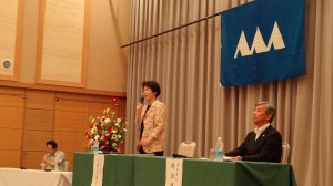 ほのぼの知事トーク◇時田遊佐町長と町民の皆様方との意見交換