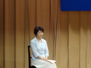 里仁館10周年記念講演会講師吉村美栄子山形県知事