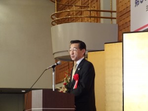 山形県知事代理高橋節副知事のお祝いのご挨拶