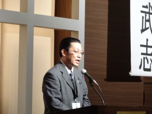 民主党県連第1区総支部政経ｾﾐﾅｰ吉村和武県議主催者挨拶