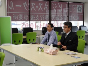 板橋区成増にて知的・精神障がい者就労支援スクールを経営する会社を視察