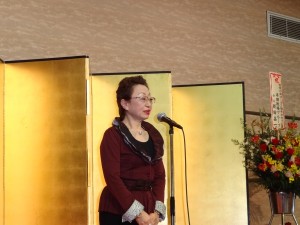 女性の会ローズ星川恵美会長2周年を迎えご挨拶