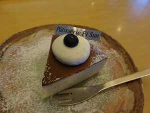 とても素敵なコーラスと美味しいケーキがマッチしていました