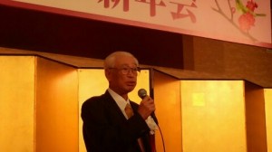 新田嘉一会長、あらゆる場面でﾎﾞﾗﾝﾃｨｱ精神を持って地域の活性化に邁進しようと力強くご挨拶