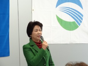 吉村県知事、酒田市民と大いに語る