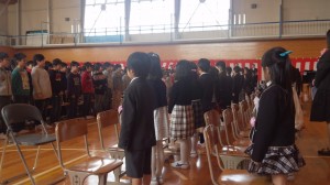 酒田市立南平田小学校入学式