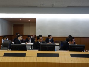 ＮＥＣ本社最先端のＩＴ技術が詰まった会議室にて研修