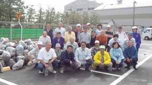 和嶋衆議院議員・大浜地区労組・ＯＢ会の皆様お疲れさまでした