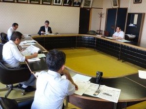山形県漁業協同組合にて政務調査活動
