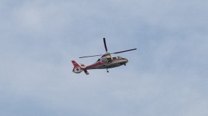 山形県消防防災ヘリも上空から懸命の捜索